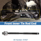 2pcs Front Inner Tie Rod End Links for Dodge Ram 1500 (2002–2005) EV407