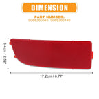 Pair Front Bumper Reflector for Mercedes-Benz Sprinter 250 350 (2006–2016) 9068260040