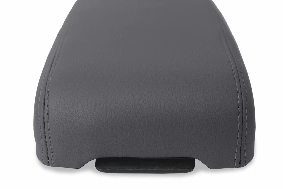 Center Console Lid Armrest Cover for Chevrolet Colorado (1995–2005) Leather Gray