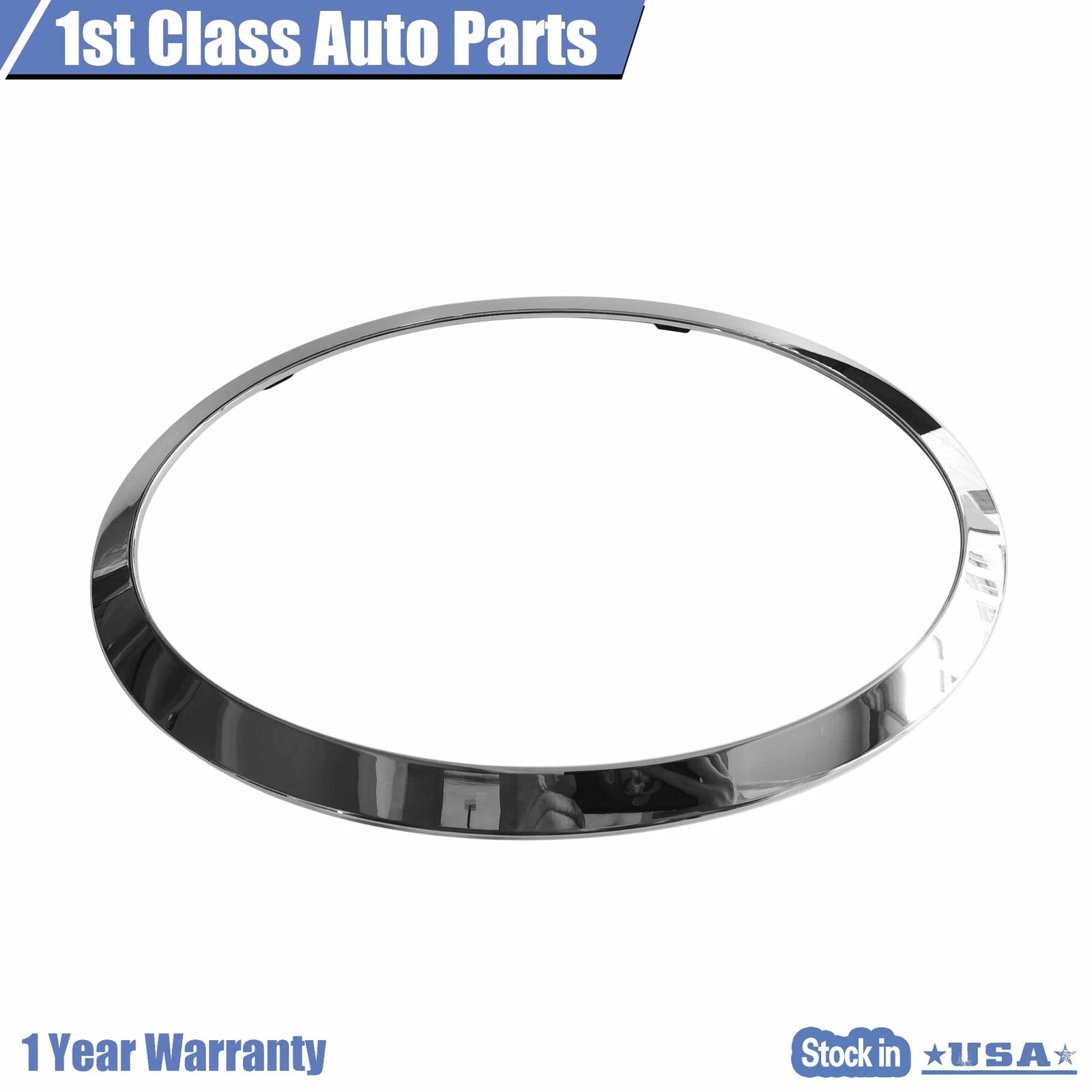 Chrome Headlight Trim Ring for Mini Cooper (2014-2019)