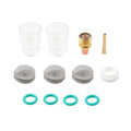 12PCS Pyrex Glass Cups Kit for WP9 20 25 (Gas Lens Sets)