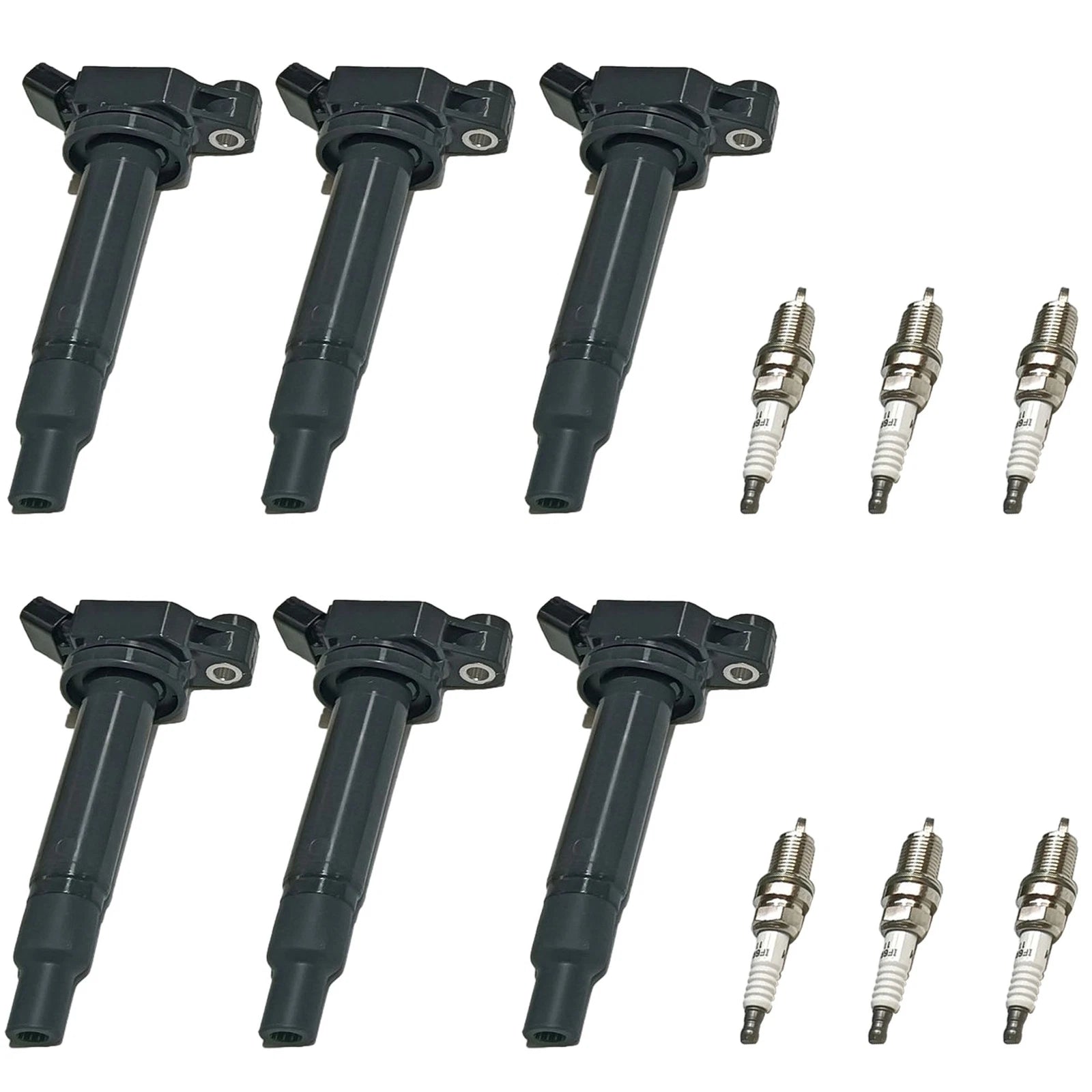 6X Ignition Coil & 6X Spark Plug for Toyota Sienna (2001-2006)