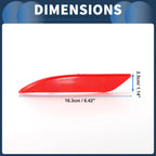 Bumper Reflector for Ford Fiesta Sedan (2009–2012) Red 1pc Rear Left