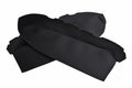 Leather Armrest Door Panel Cover for Nissan Sentra (2007–2012) Black