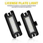 AUXITO LED License Plate Lights Assembly for Ford Mustang (2015–2021)