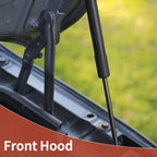 2 Pcs Front Hood Lift Supports Gas Strut for Chevrolet Camaro (1982–1992)