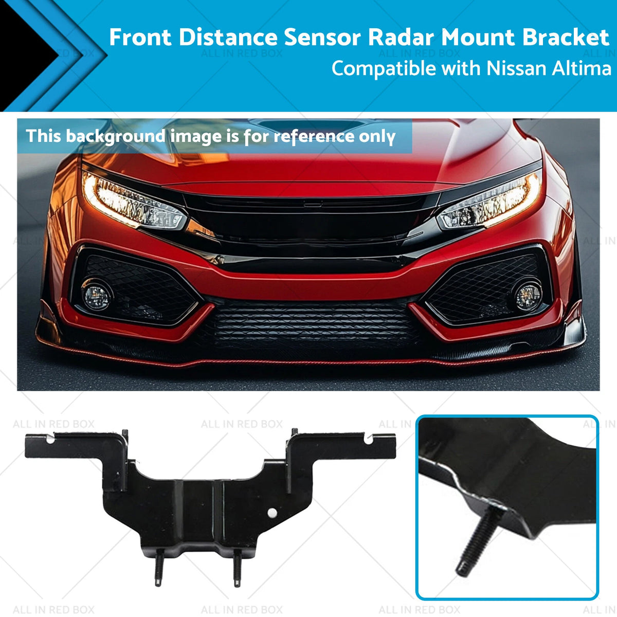 Distance Sensor Radar Mount Bracket for Nissan Altima (2018–2020)