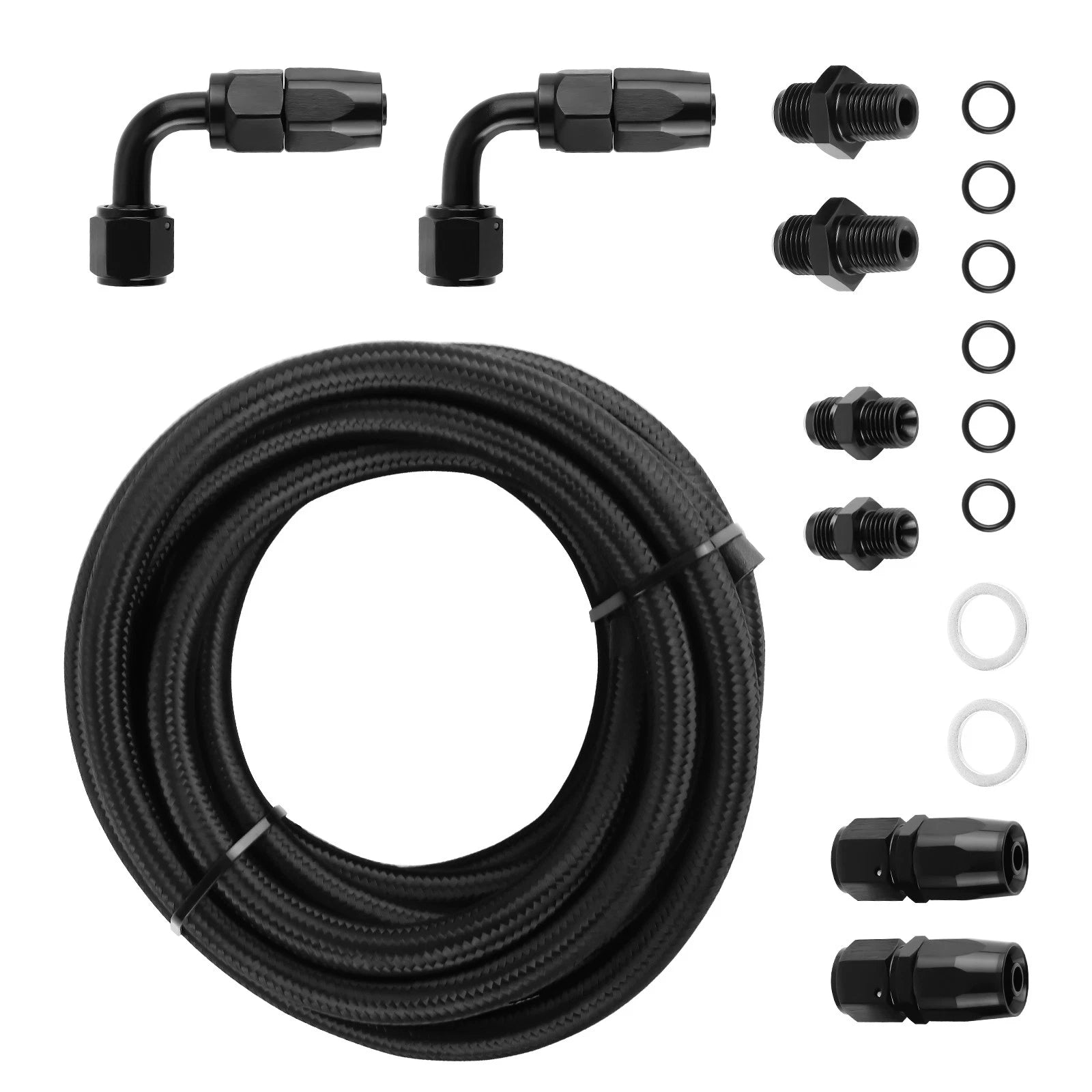 Transmission Cooler Hose Line Kit 6AN for GM 4L60E 4L65E