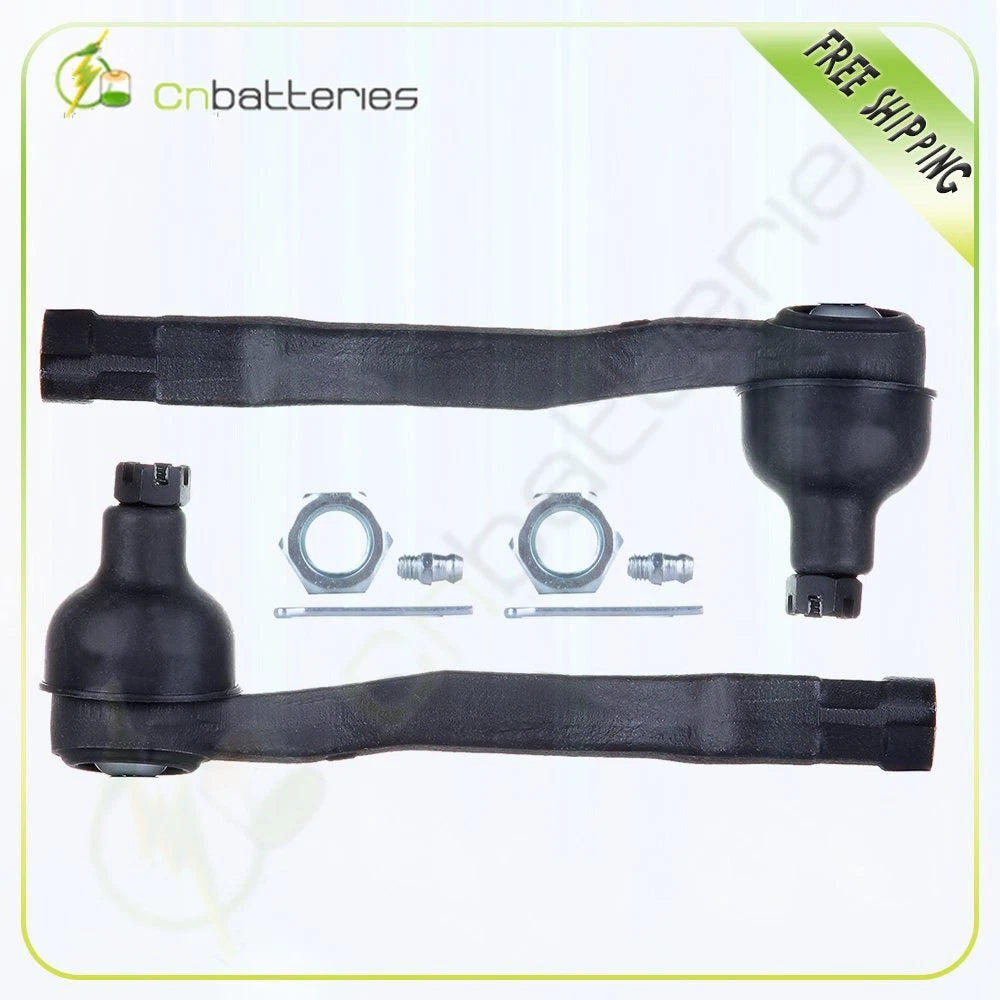 2X Front Outer Tie Rod Ends Kit for Acura Integra Honda Civic CRV