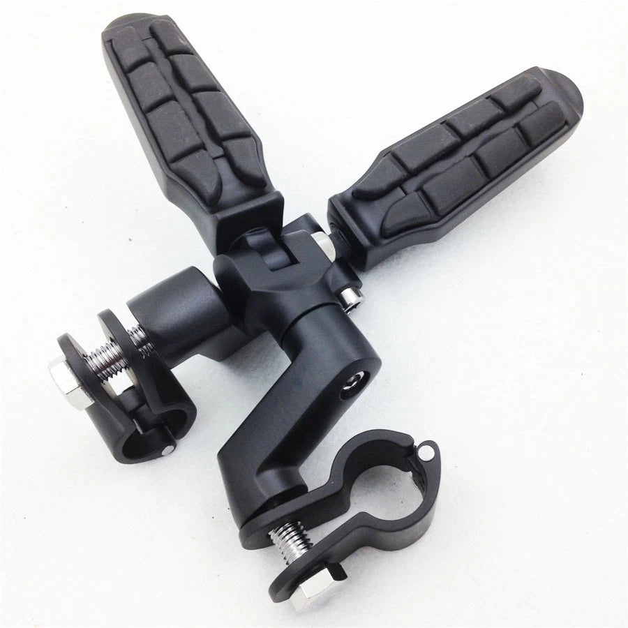 HTTMT 1.5" Front Rider Tombstone Offset Mount Clamp Foot Peg for Triumph Rocket (2004–2023)