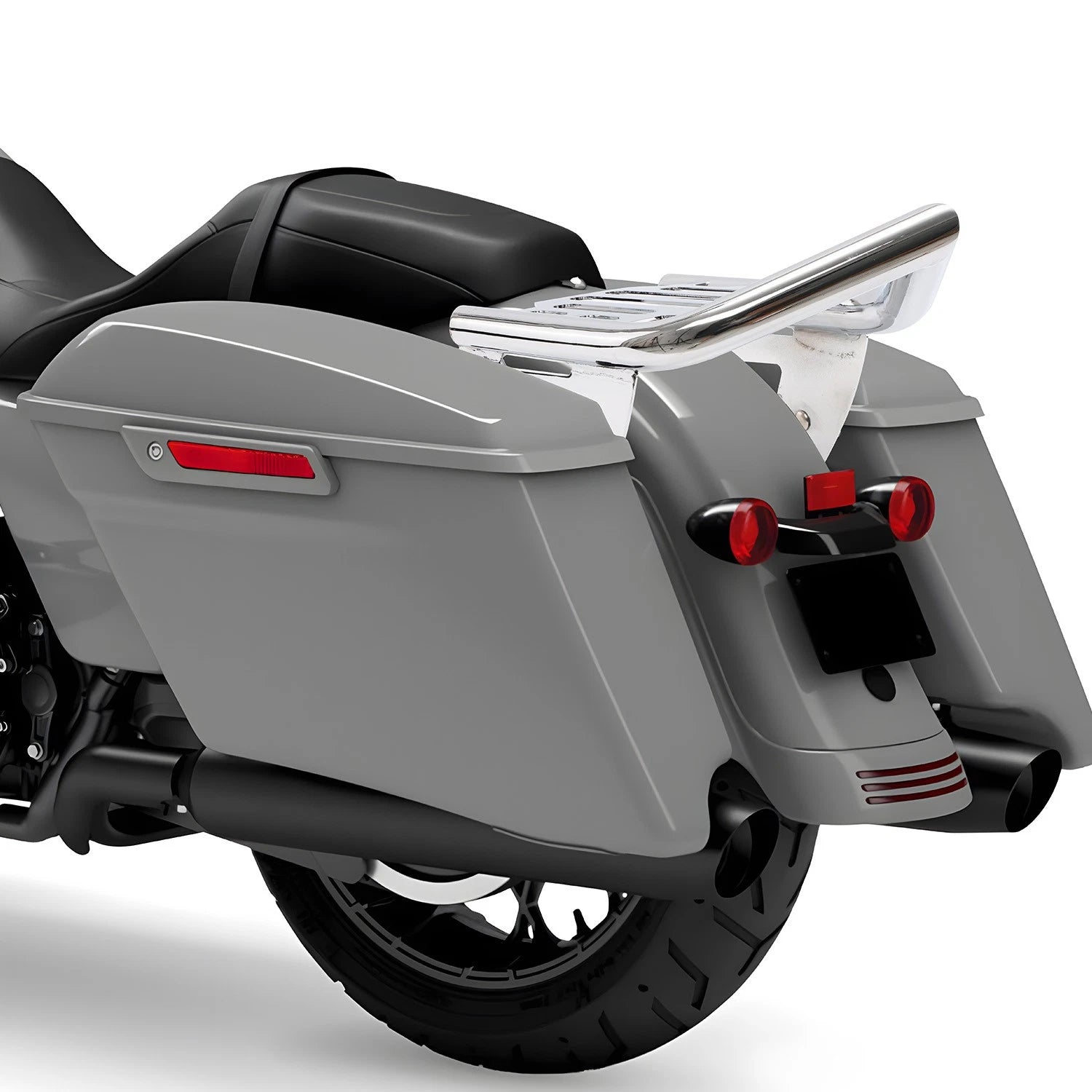 Detachable Stealth Luggage Rack for Harley Touring Road King Glide (2009–2024)
