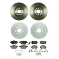 Brake Kit Disc Rotors & Ceramic Pads for Audi A3, VW Jetta (2006–2016)
