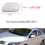 Durable Left Driver Side Rearview Mirror Cover for Toyota Corolla (2007-2013)