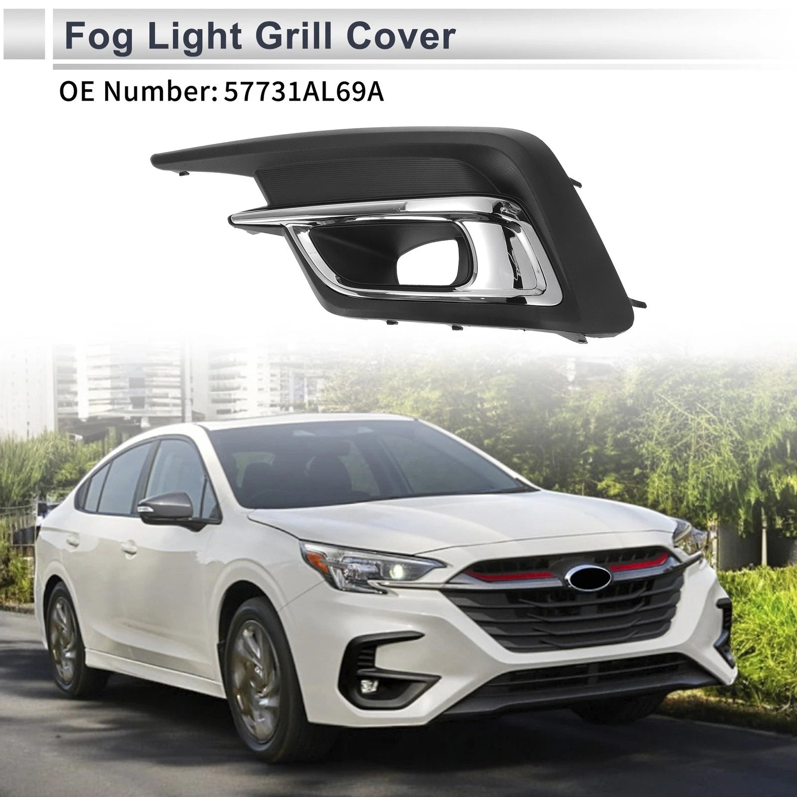 1 Pc Fog Light Grill for Subaru Legacy (2018–2019) No. 57731AL69A