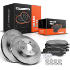Front Disc Brake Rotors & Ceramic Pads for Jeep Liberty (2002–2007)