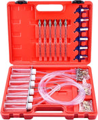 6 Cylinder Diesel Injector Flow Meter Tester Kit for Common Rail Vehicles