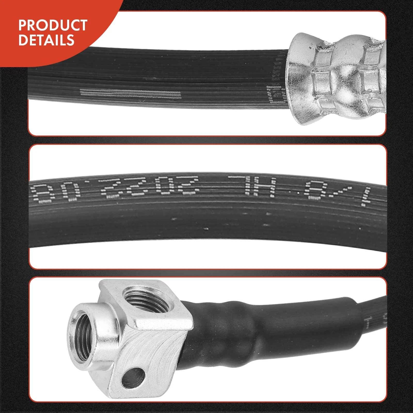 Rear Left Brake Hydraulic Hose for Chevy Trailblazer GMC Envoy (2002–2009)
