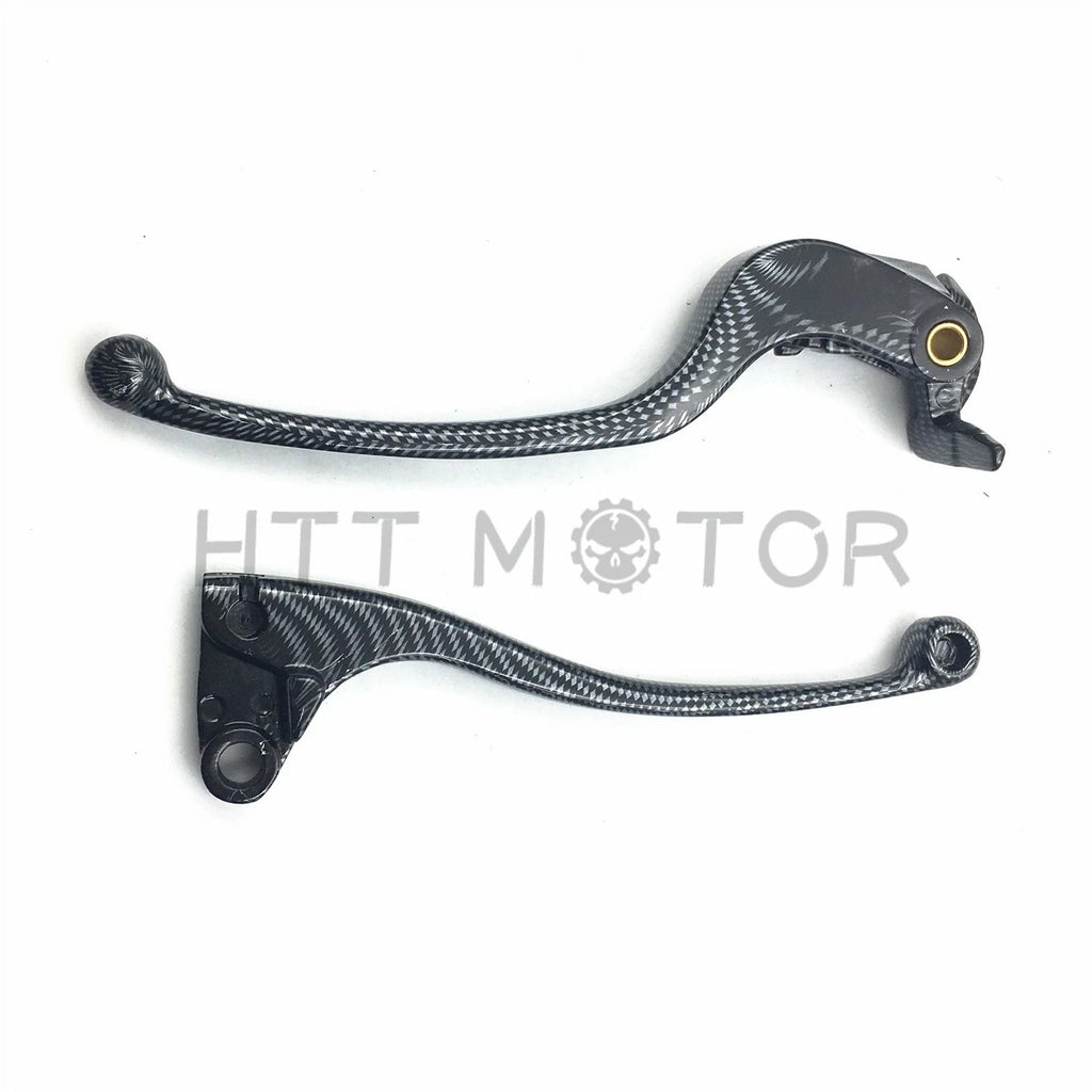 Set of 2 Black Brake & Clutch Aluminum Levers for Kawasaki Ninja 636 ZX6R (2005–2006)