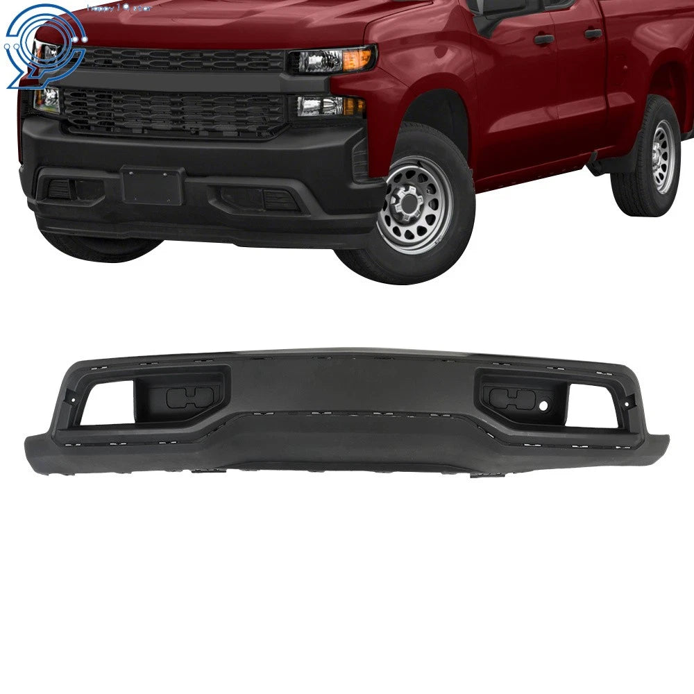 Front Bumper Valance for Chevy Silverado 1500 (2019–2021) W/Tow Hook Hole