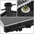 Factory Style Aluminum Core Radiator DPI 13341 for Chevy Camaro 2012–2015