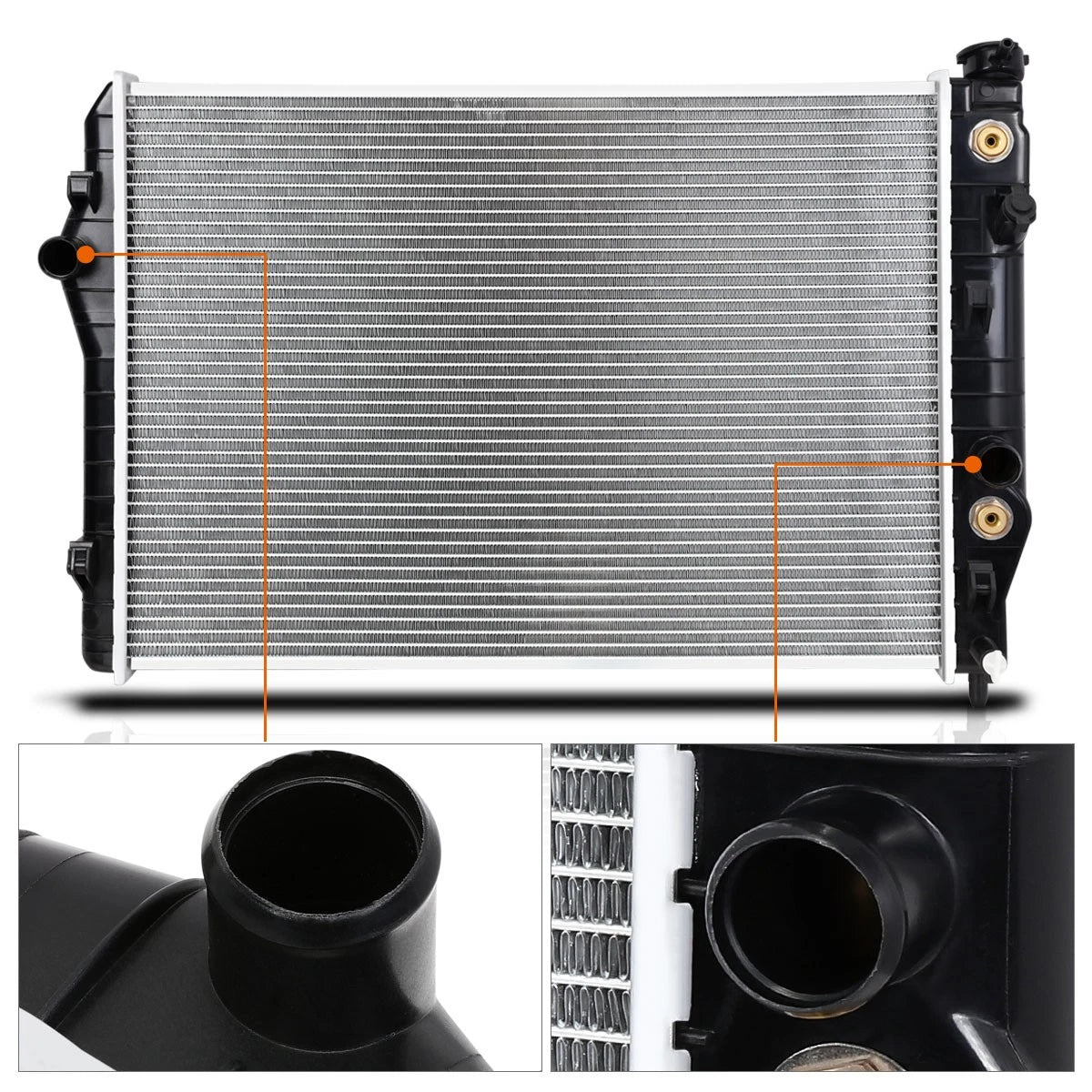 Aluminum Core Radiator for Camaro/Firebird (1993–2002) DPI-1485