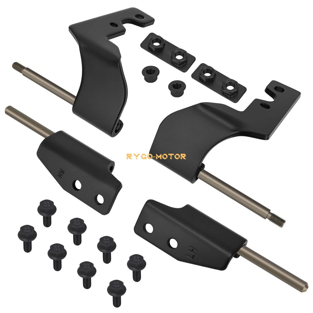 Half Door Hinge Hardware Kit for Polaris Ranger XP 1000 Crew (2018–2023)