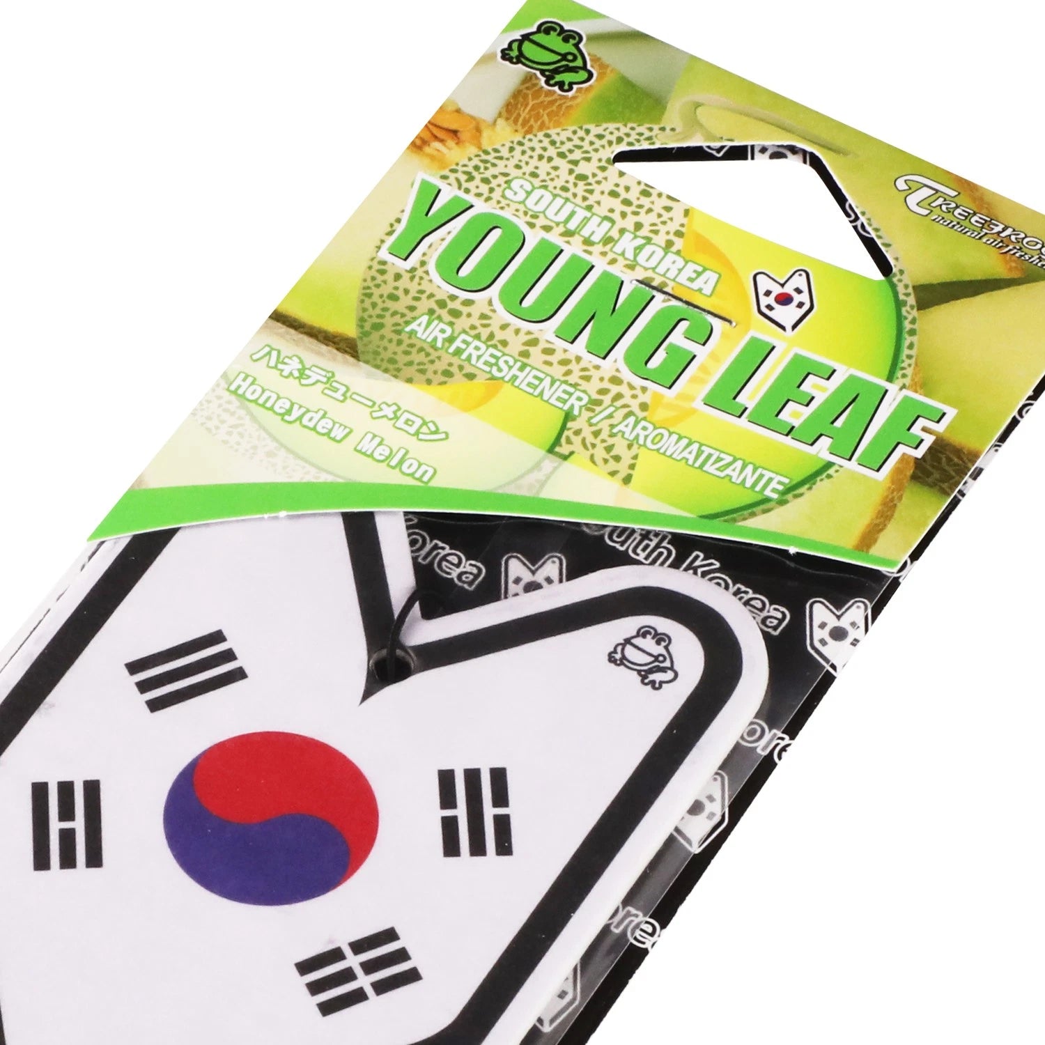 Tree Frog Air Freshener for Vehicle Home (Honeydew Melon Scent)