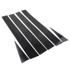 Set of 6 Pillar Posts Door Trim Black Cover Kit for Toyota Sienna (2004–2010)