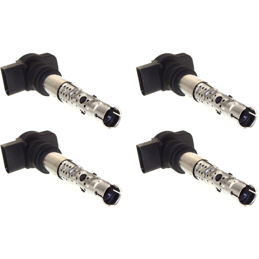 Ignition Coil Set of 4 for Volkswagen Jetta (2001–2005)
