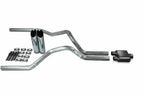 Dual Exhaust Kit for Dodge Ram 1500 (2019–2025) 2.5" Chamber Muffler Tips