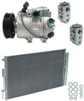 A/C Compressor Kit with Condenser for Hyundai Santa Fe 3.3L (2015–2018)