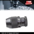 Keyless Drill Chuck for CNC Machines (1/64-1/4")