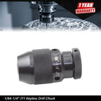Keyless Drill Chuck for CNC Machines (1/64-1/4")