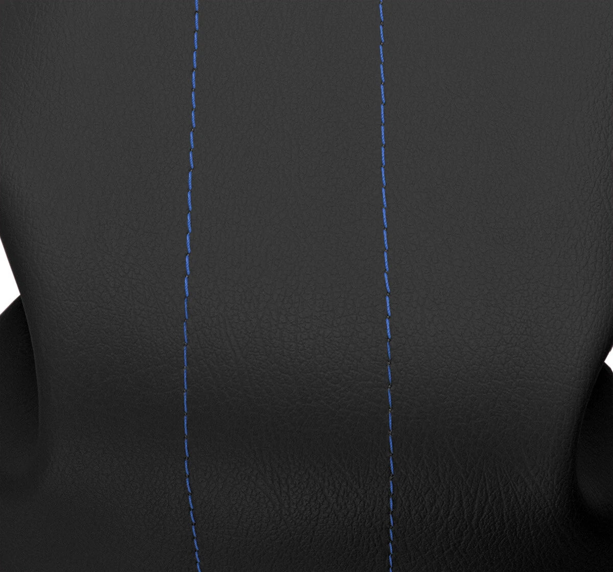 Leather Console Lid Armrest Cover for Ford Expedition (1997–2002) Blue Stitch