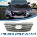 Front Upper Bumper Grille for Hyundai Elantra (2008–2009) Chrome