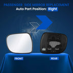 Heated Right Passenger Side Mirror for Lexus RX 330 350 400H (2004-2009)