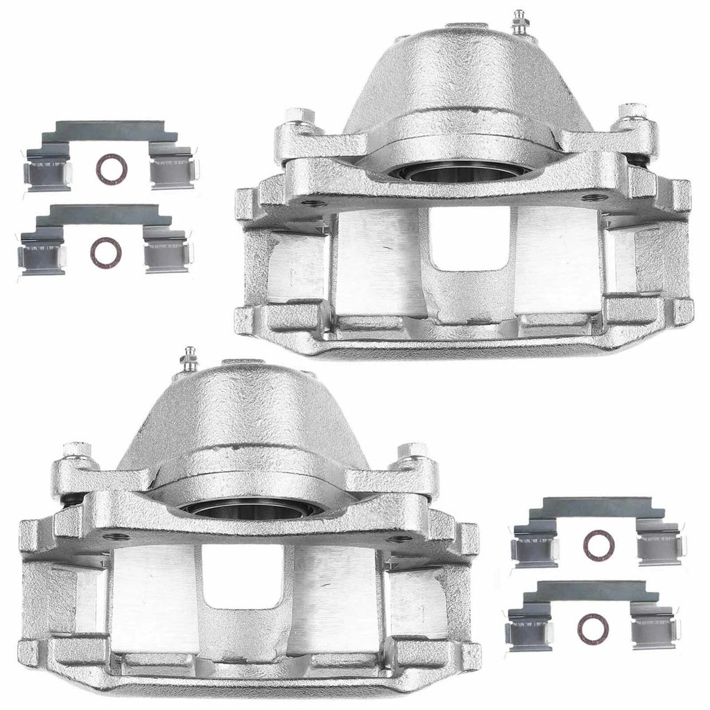 Front Disc Brake Caliper Pair with Bracket for Chevrolet Buick LeSabre