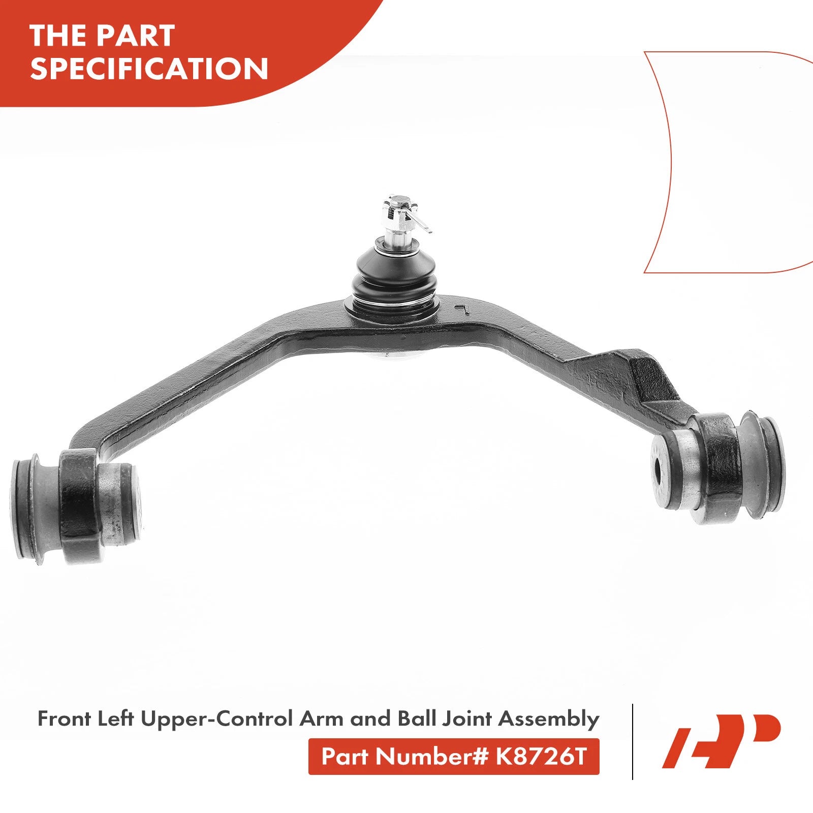 2X Front Upper Control Arm with Ball Joint for Lincoln Ford F-150 F-250