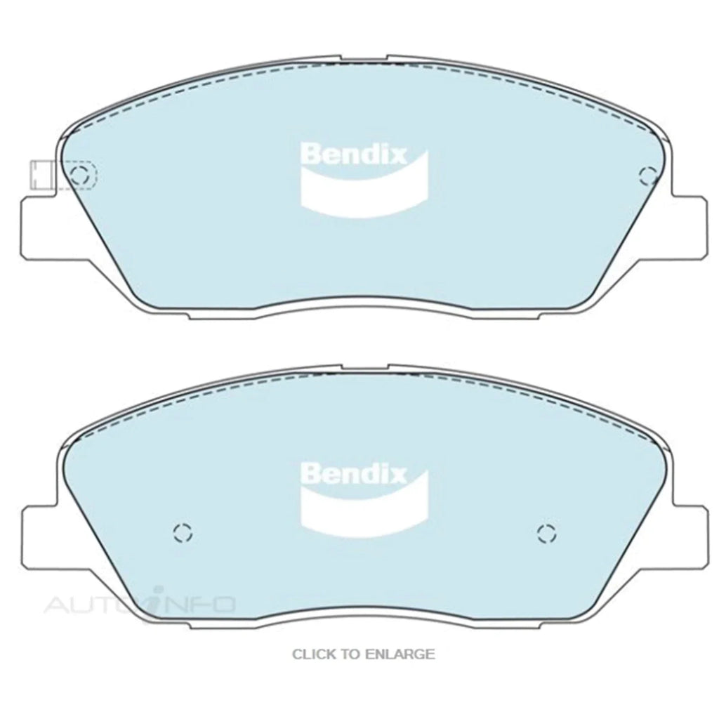 GCT Front Disc Brake Pads Set for Kia Grand Carnival (2006 - 2010)