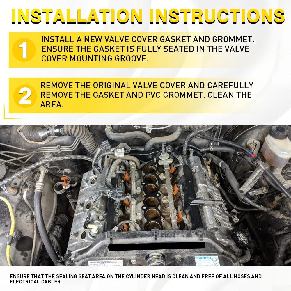 Valve Cover Gasket Seal Kit for Toyota Tacoma (1995–2004)