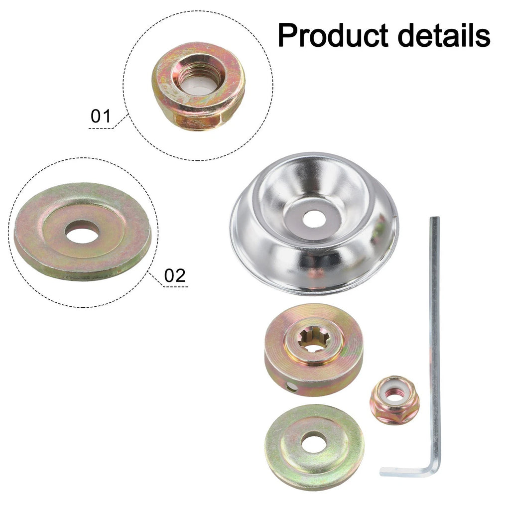 5 Piece Metal Gear Nut Set for Lawn Mowers (2010–2023)
