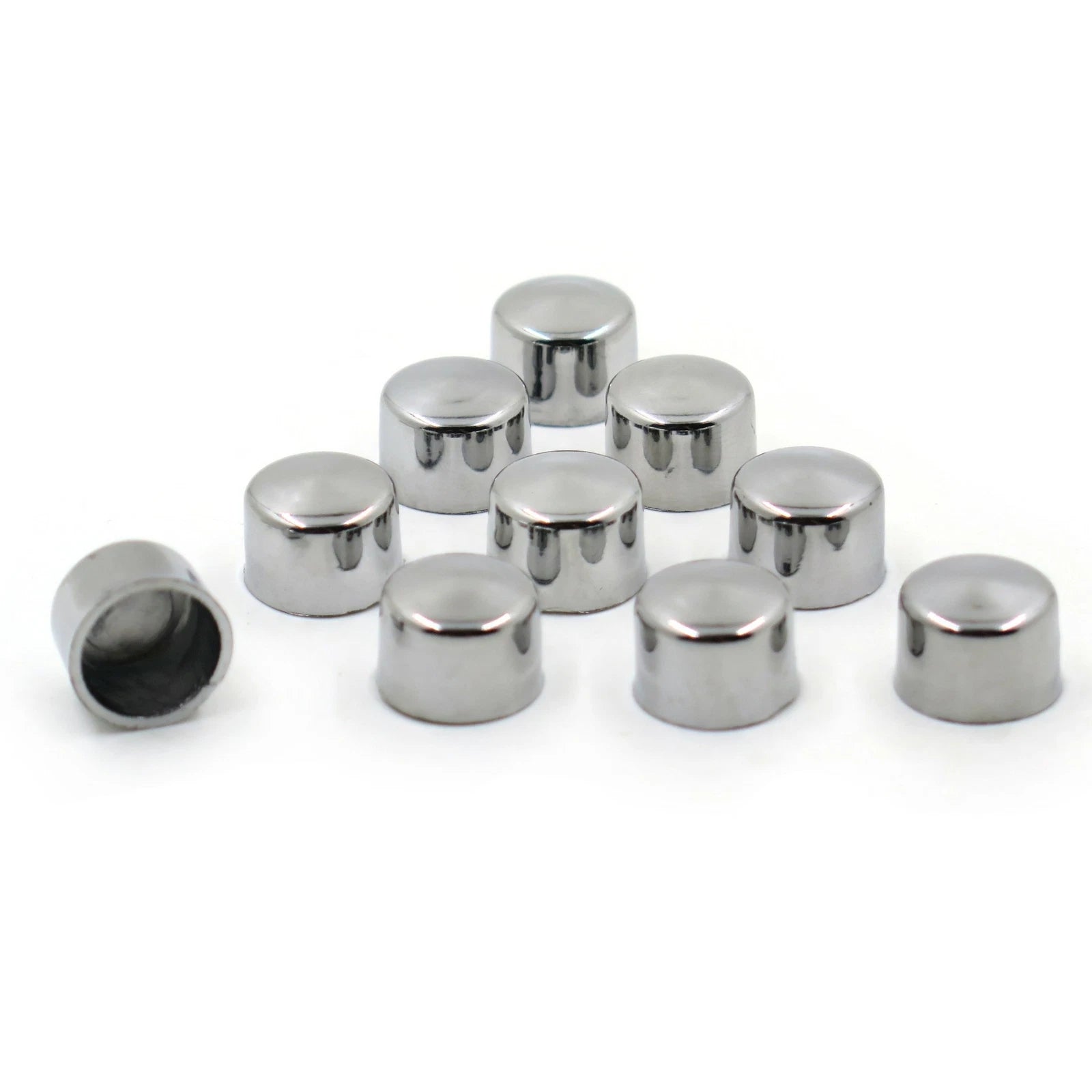 10pcs Chrome Allen Socket Bolt Cap Dress Kit for Harley