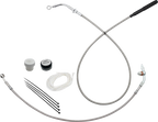 EZ Install Kit for Harley Davidson (14" Handlebars, Upper Clutch, Braided)