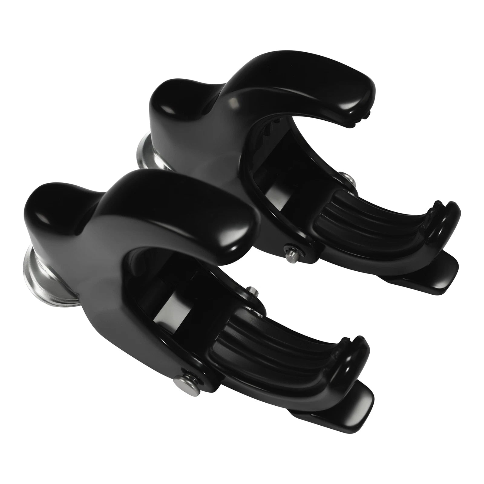 49mm Detachable Windshield Clamps for Harley FXBB FXBR FXBRS FXLR (2018–2023)