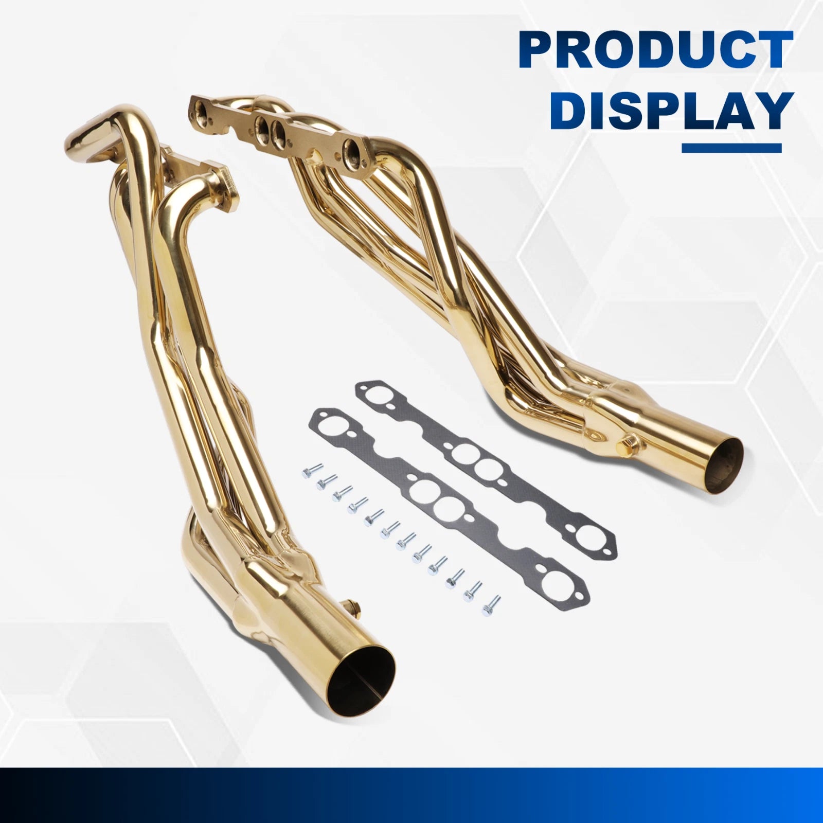 Stainless Steel 304 Gold Exhaust Header for Camaro Firebird LT1 V8 (1993–1997)