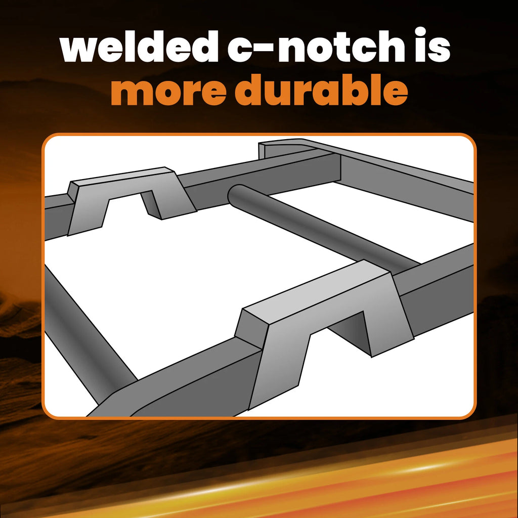 Weld on C-Notch for Chevy Silverado 1500 GMC Sierra 1500 (1999–2006)