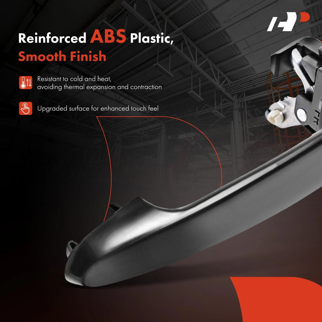Front Right Black Exterior Door Handle with Keyhole for Chevrolet Cobalt (2005–2010)