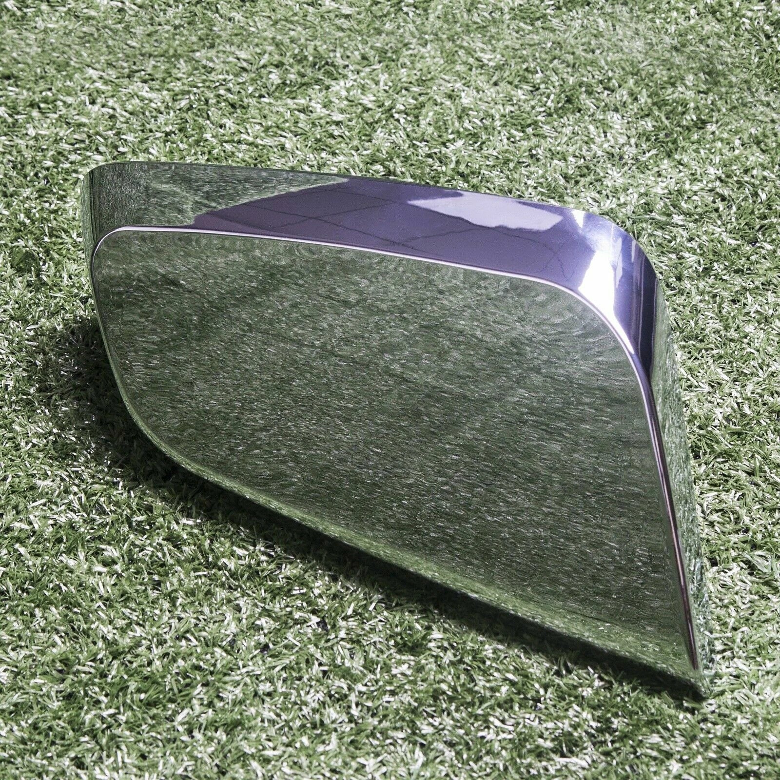 Set of 2 Clip-On Triple Mirror Covers for Chevy Impala (2014–2020) Chrome