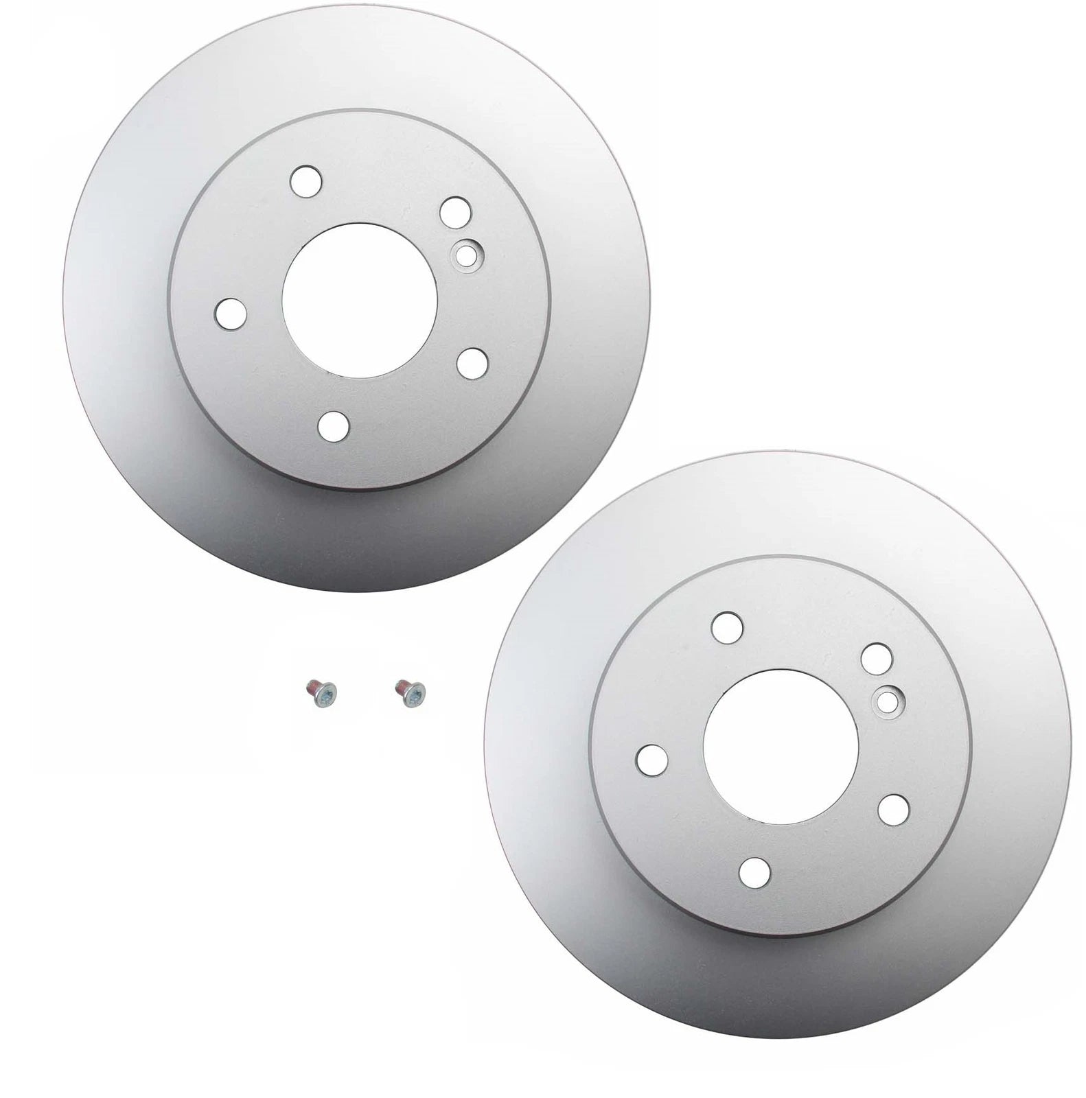 Set of 2 Rear Disc Brake Rotors for Mercedes R171 W203 W210 C209