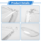 1 Pcs Headlight Lens Cover for Honda Fit (2014–2020) PC Clear